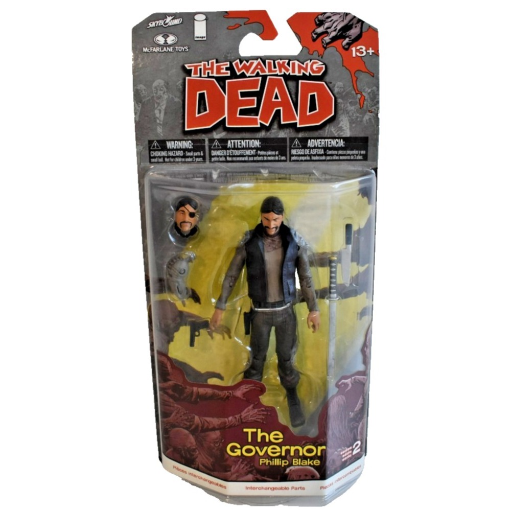 2013 McFarlane Toys Walking Dead Comic Series 2 The Governor Phillip Blake